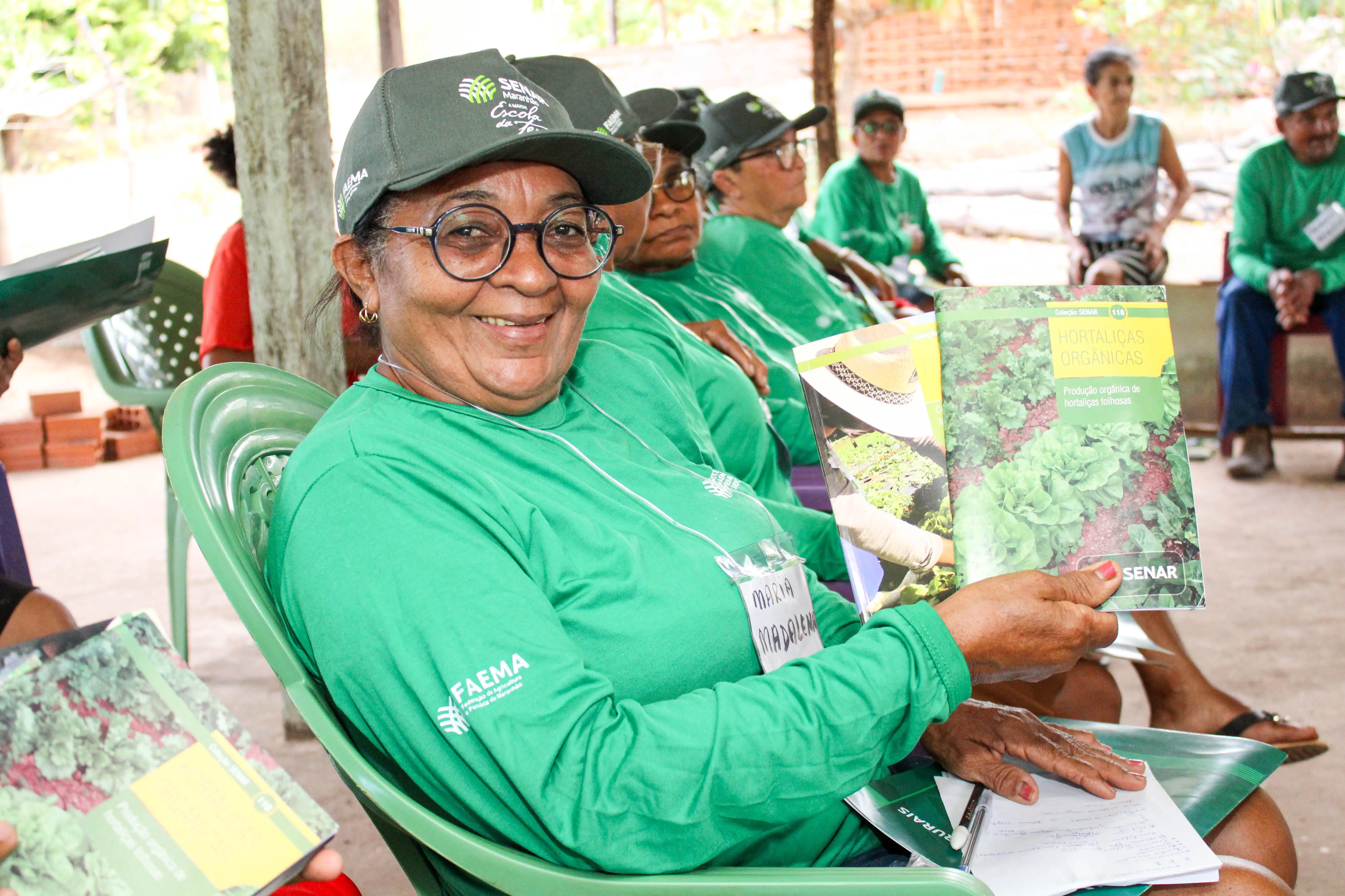 Prefeitura de Matões apoia protagonismo feminino no campo com curso de hortaliças