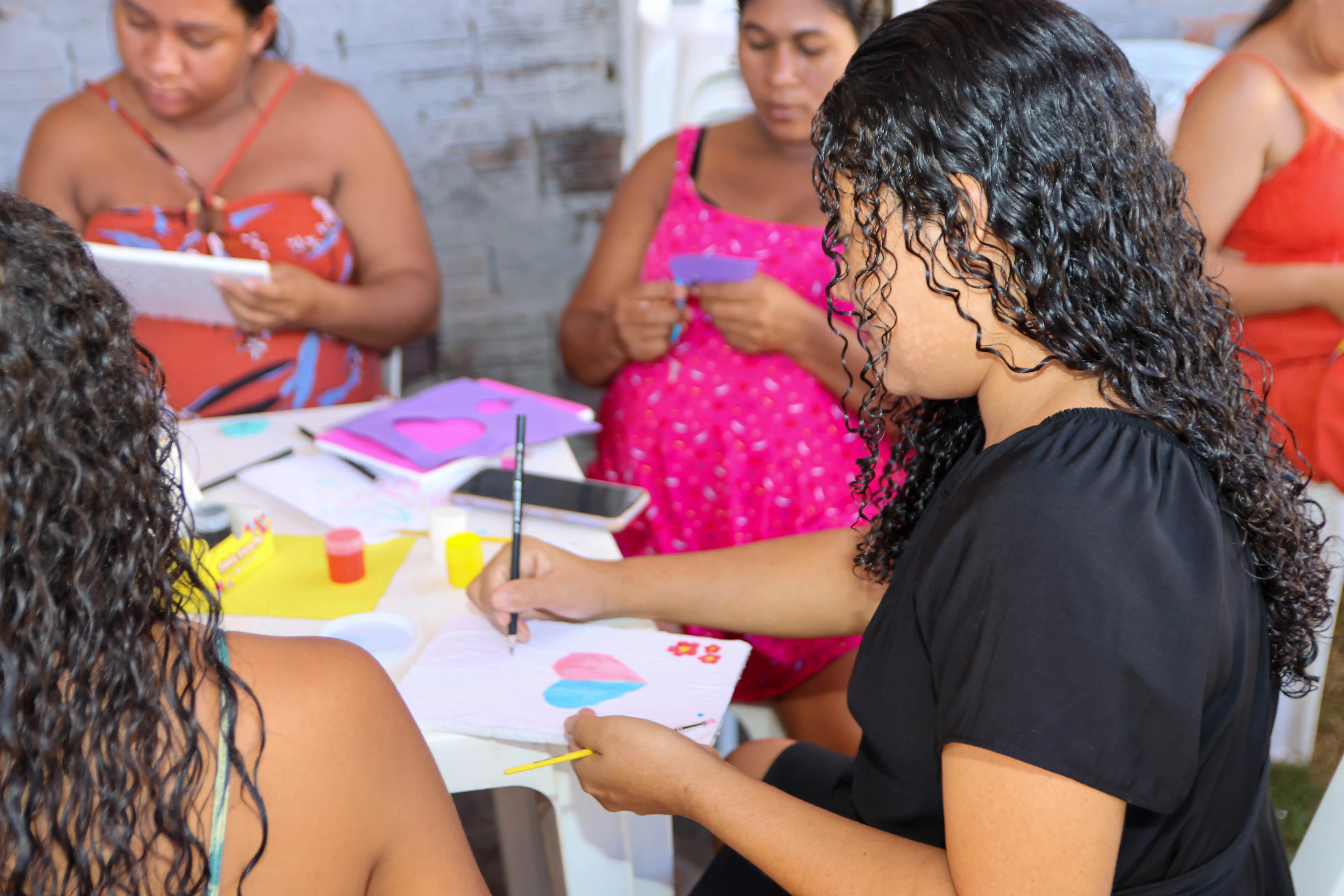 Gestantes de Matões recebem apoio e orientação em oficina promovida pela Assistência Social