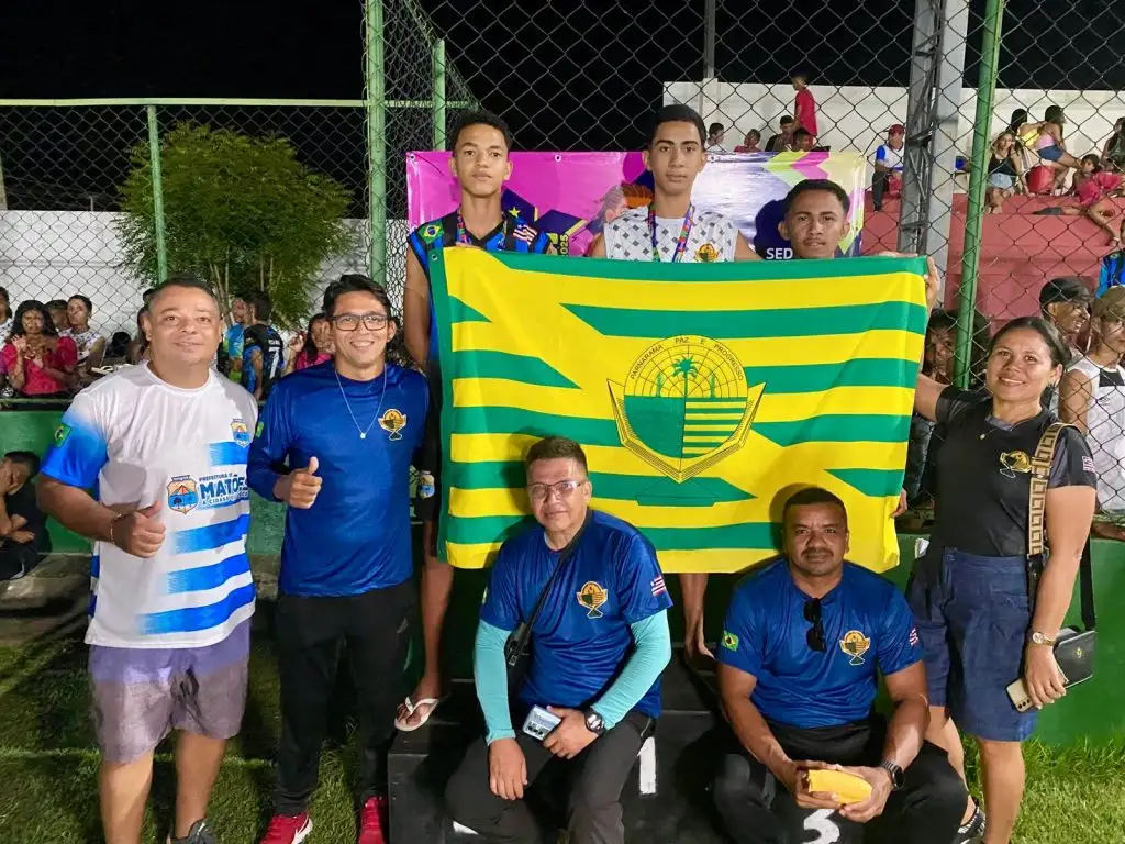 Foto 1 – Matões brilha no atletismo e se consolida como referência no esporte estudantil