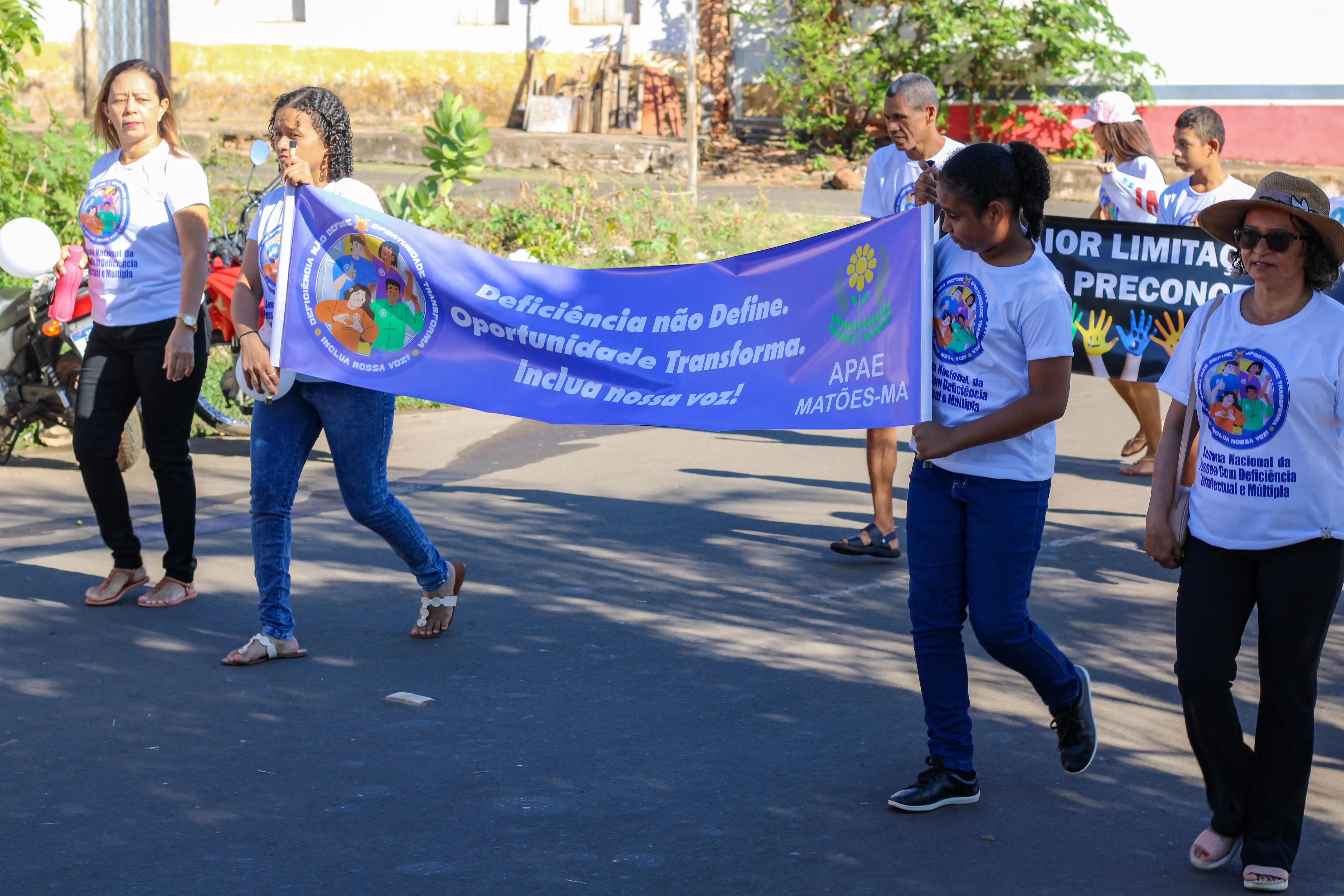 Foto 9 – Matões dá início à Semana Nacional da Pessoa com Deficiência Intelectual e Múltipla com caminhada especial