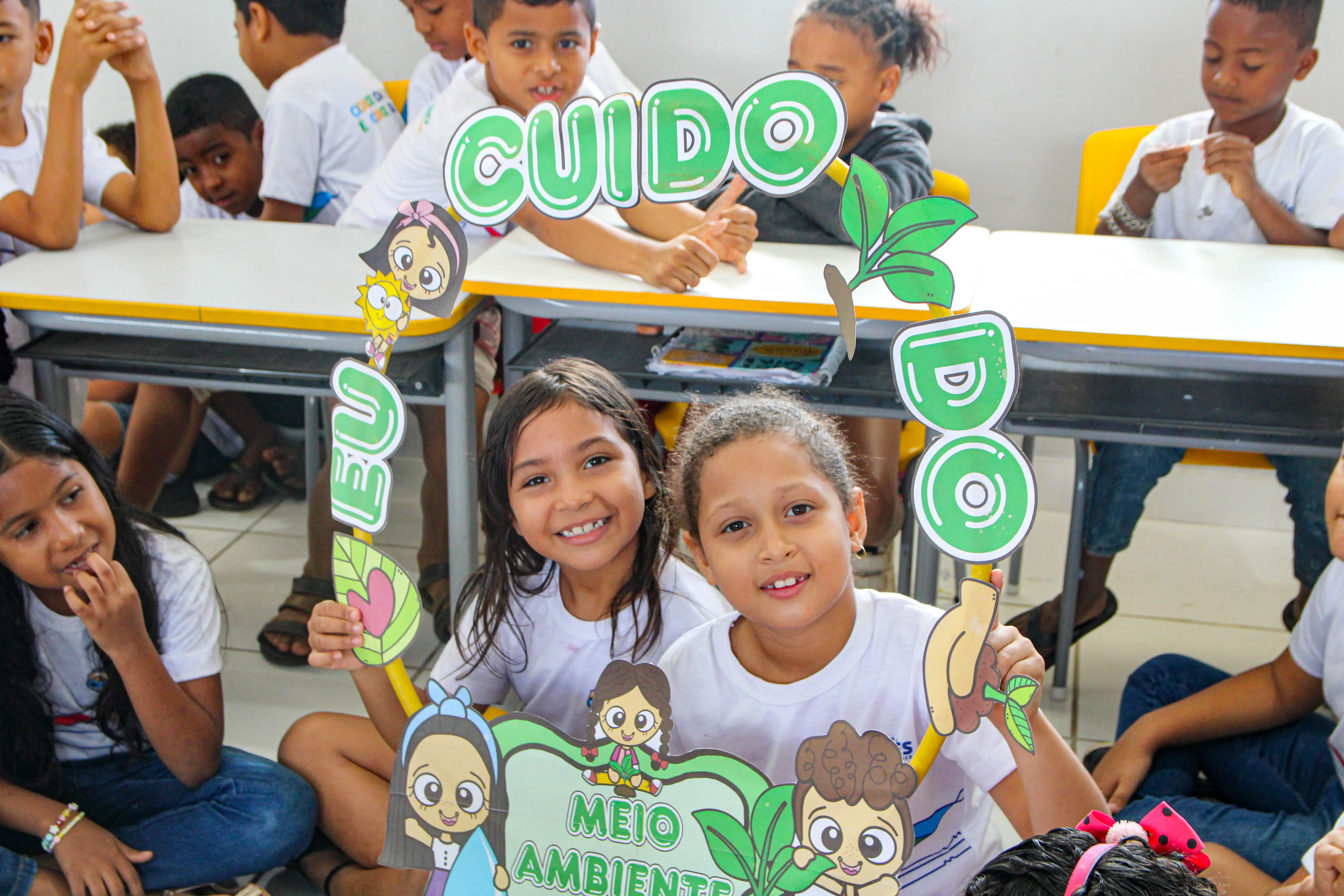 Secretaria de Meio Ambiente leva consciência ecológica para estudantes de Matões