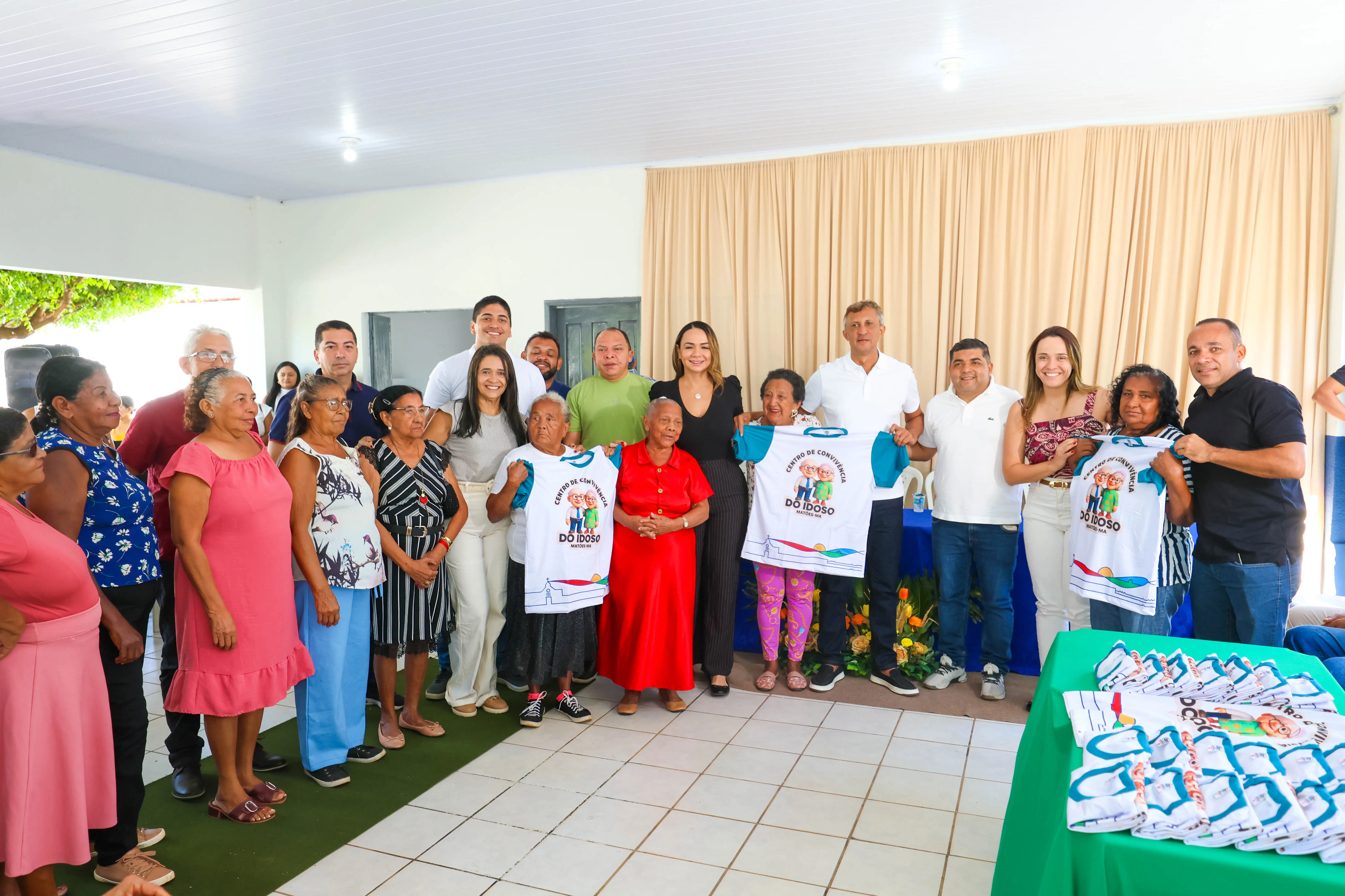 Foto 1 – Prefeitura de Matões entrega reforma do Centro de Convivência do Idoso e reforça compromisso com a valorização da tercei