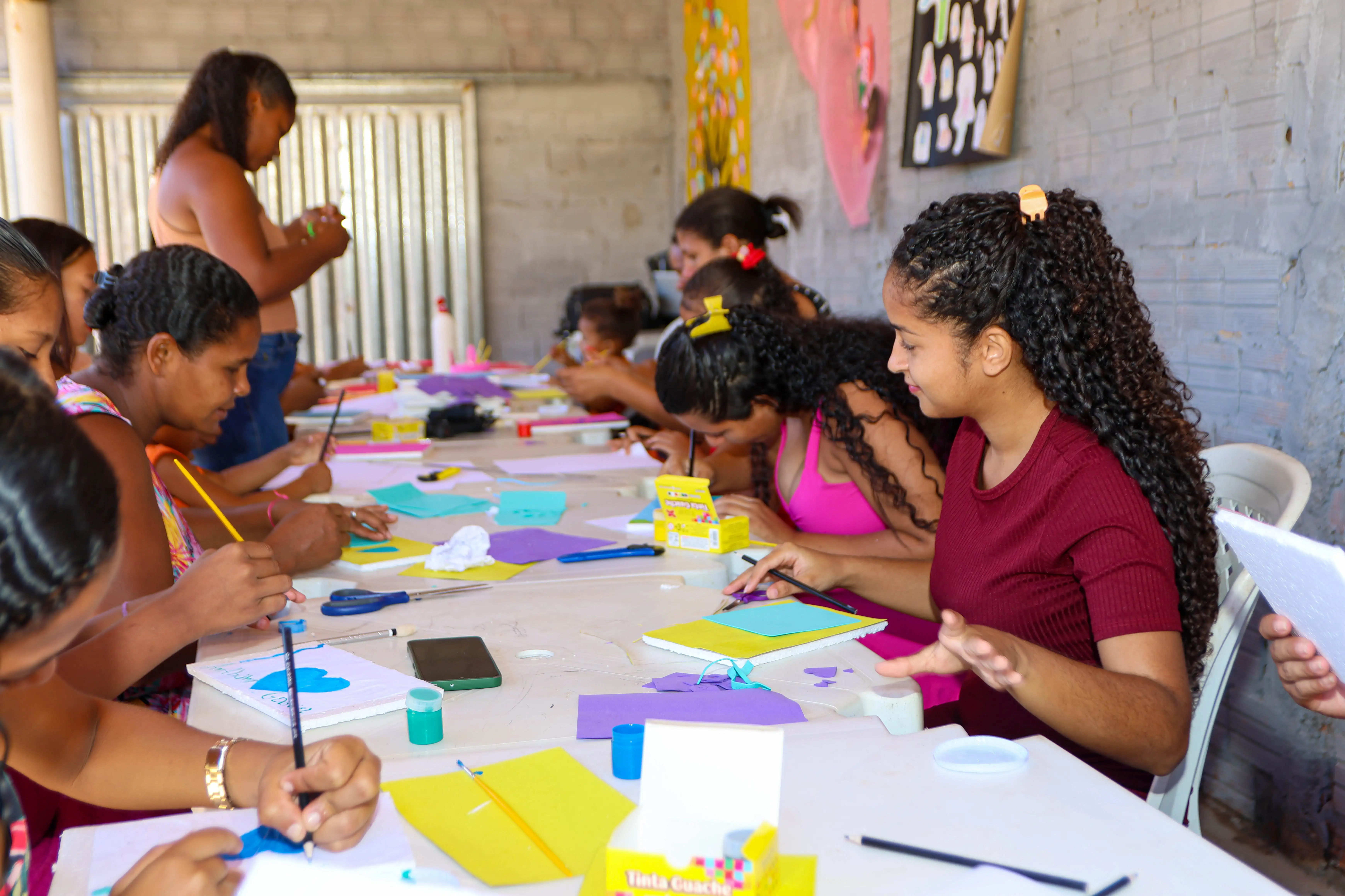 Foto 3 – Gestantes de Matões recebem apoio e orientação em oficina promovida pela Assistência Social