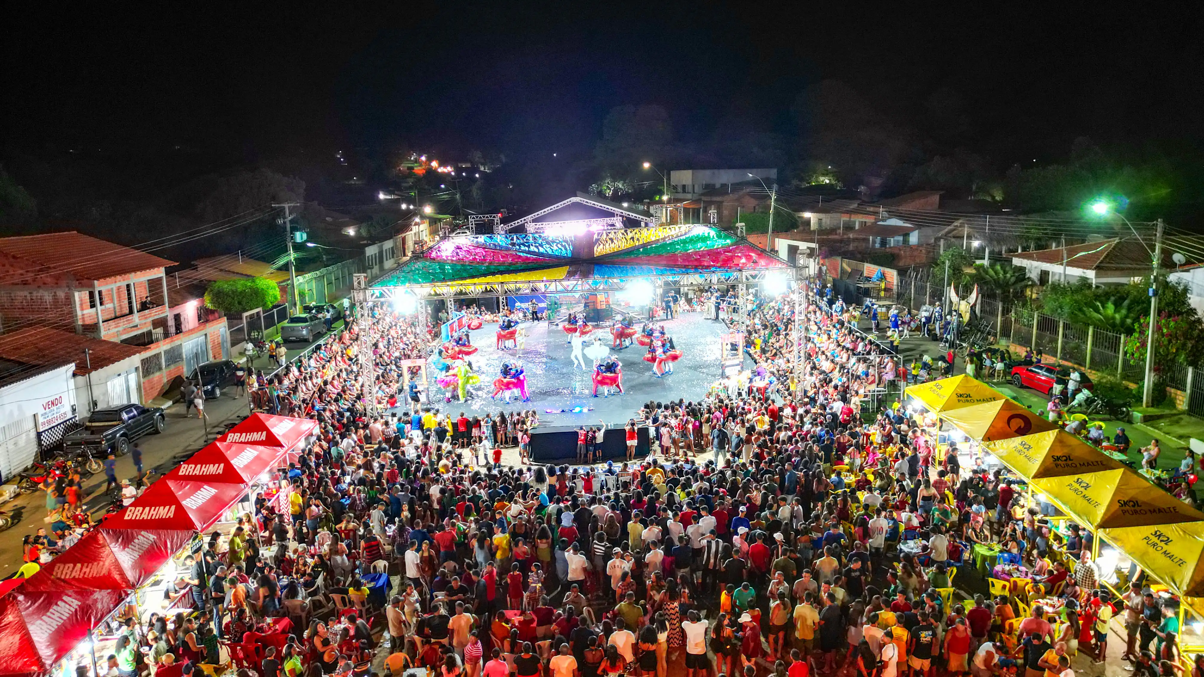 Galeria de imagens - Foto 7 da notícia: Matões realiza 28º Encontro de Folguedos com sucesso histórico e estreia de festival de quadrilhas