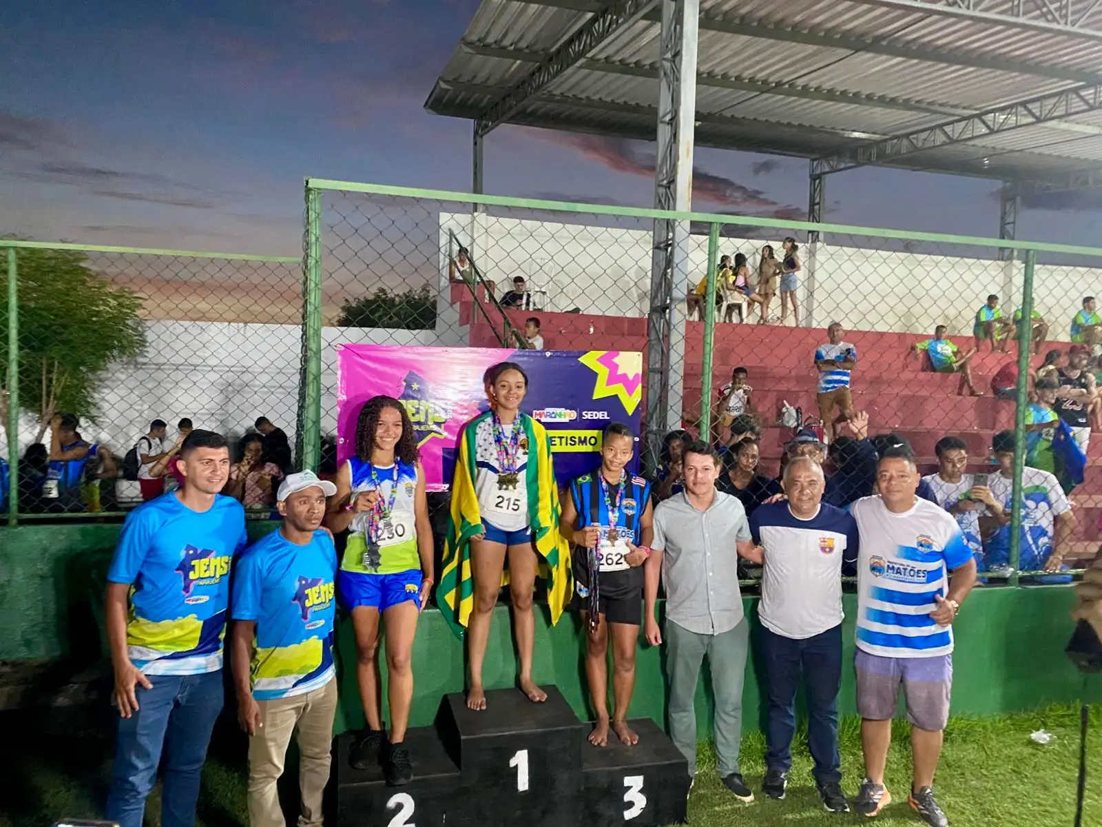 Matões brilha no atletismo e se consolida como referência no esporte estudantil